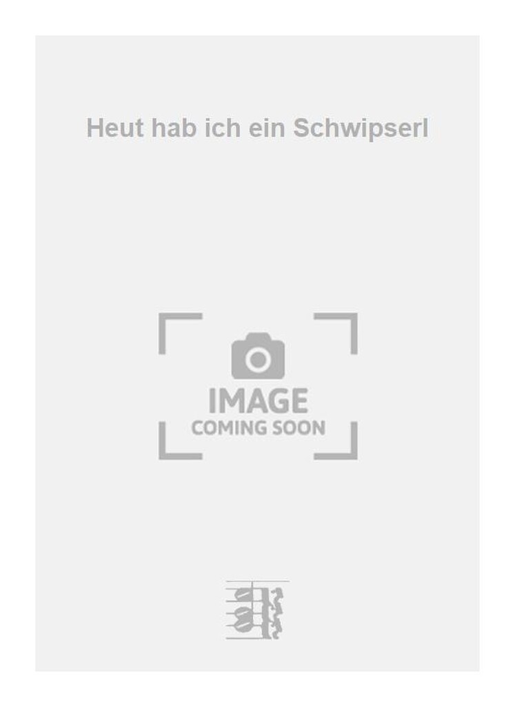Heut hab ich ein Schwipserl